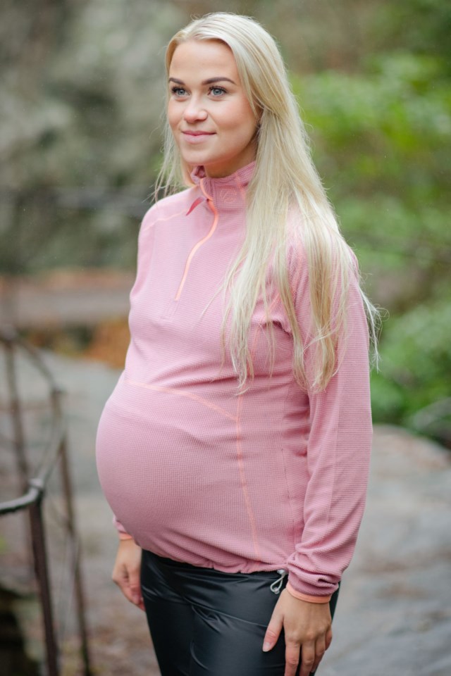 Mobu MOM fleecegenser Brandied Apricot - 1