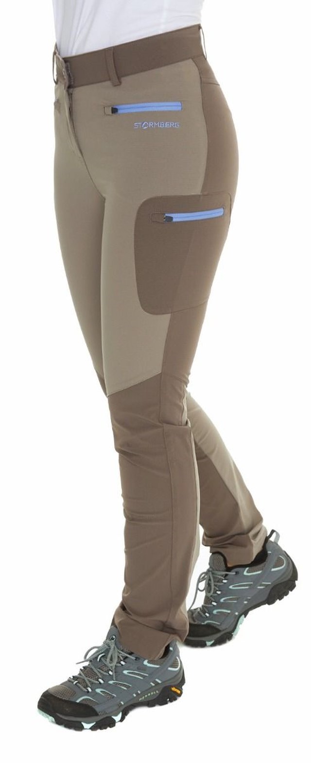 Liabekk turbukse Brown|Beige Dame - 1