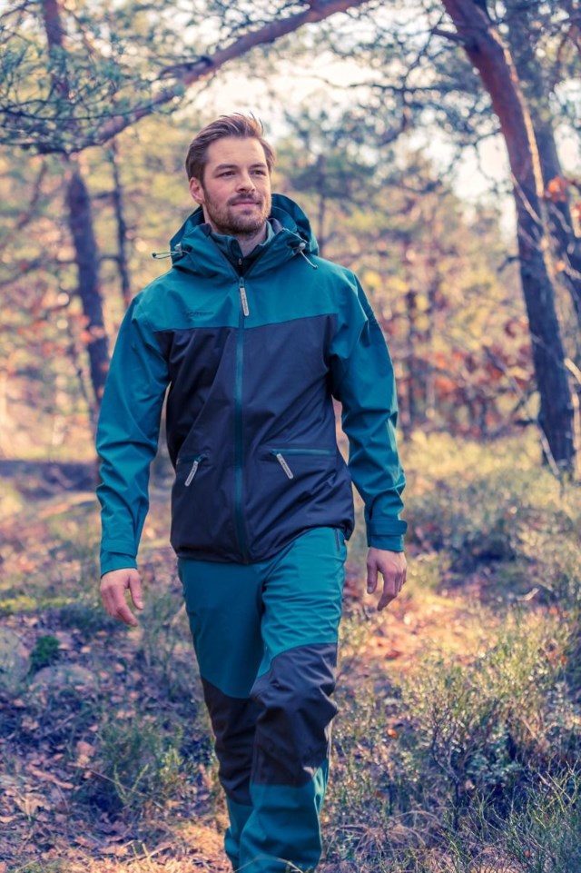 Farfjellet turbukse Grey|Green Herre - 1