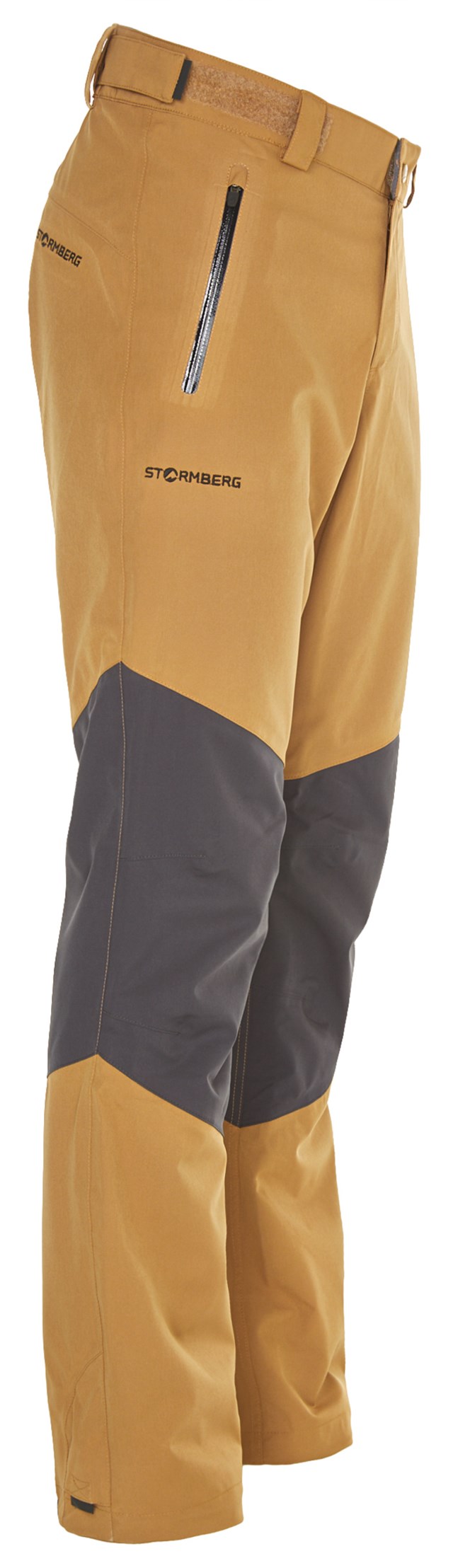 Farfjellet skallbukse Grey|Yellow Herre - 1