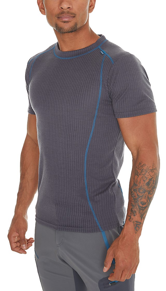 Skoglia t-skjorte Ebony Grey/Black - 1