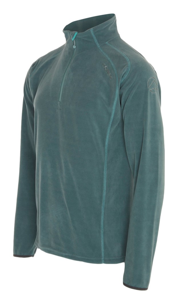 Vigør resirkulert fleecegenser Blue Herre - 1