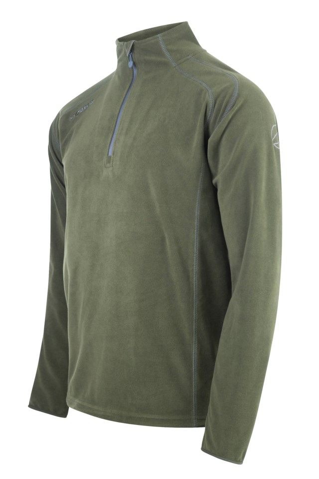 Vigør resirkulert fleecegenser Green Herre - 1