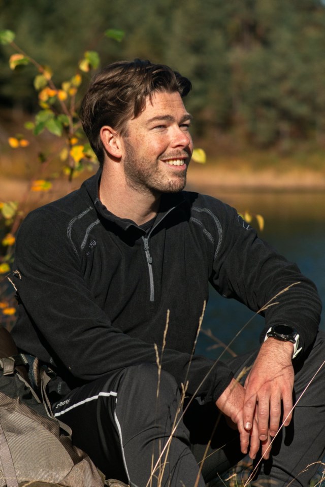 Vigør resirkulert fleecegenser Black Herre - 1