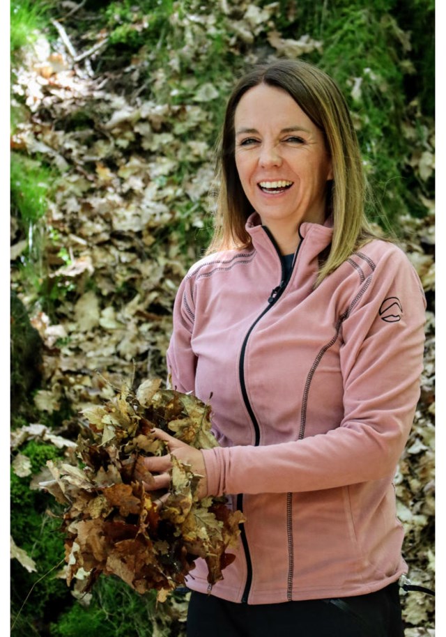 Vigør resirkulert fleecejakke Pink Dame - 1