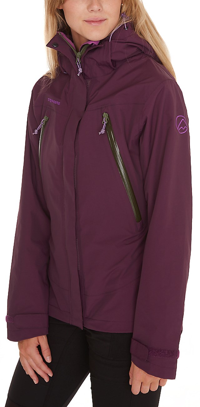 Sirdal jakke Italian Plum - 1