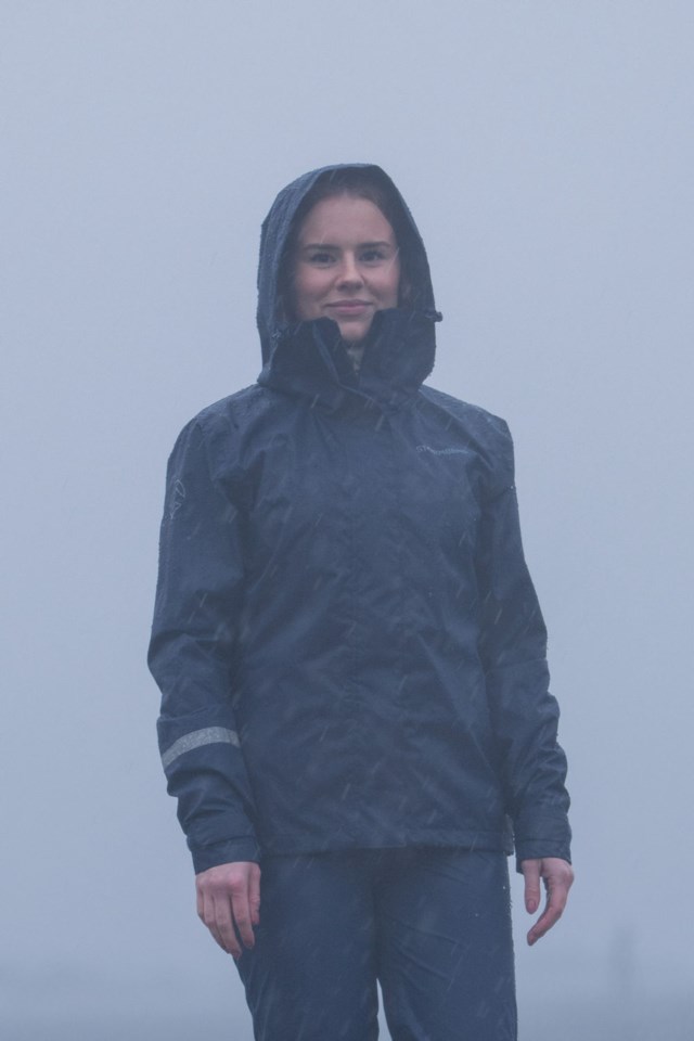 Mjelle regnjakke Blue Dame - 1