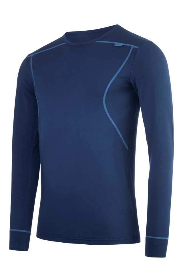 Rondebu bambus trøye Dress Blues - 1