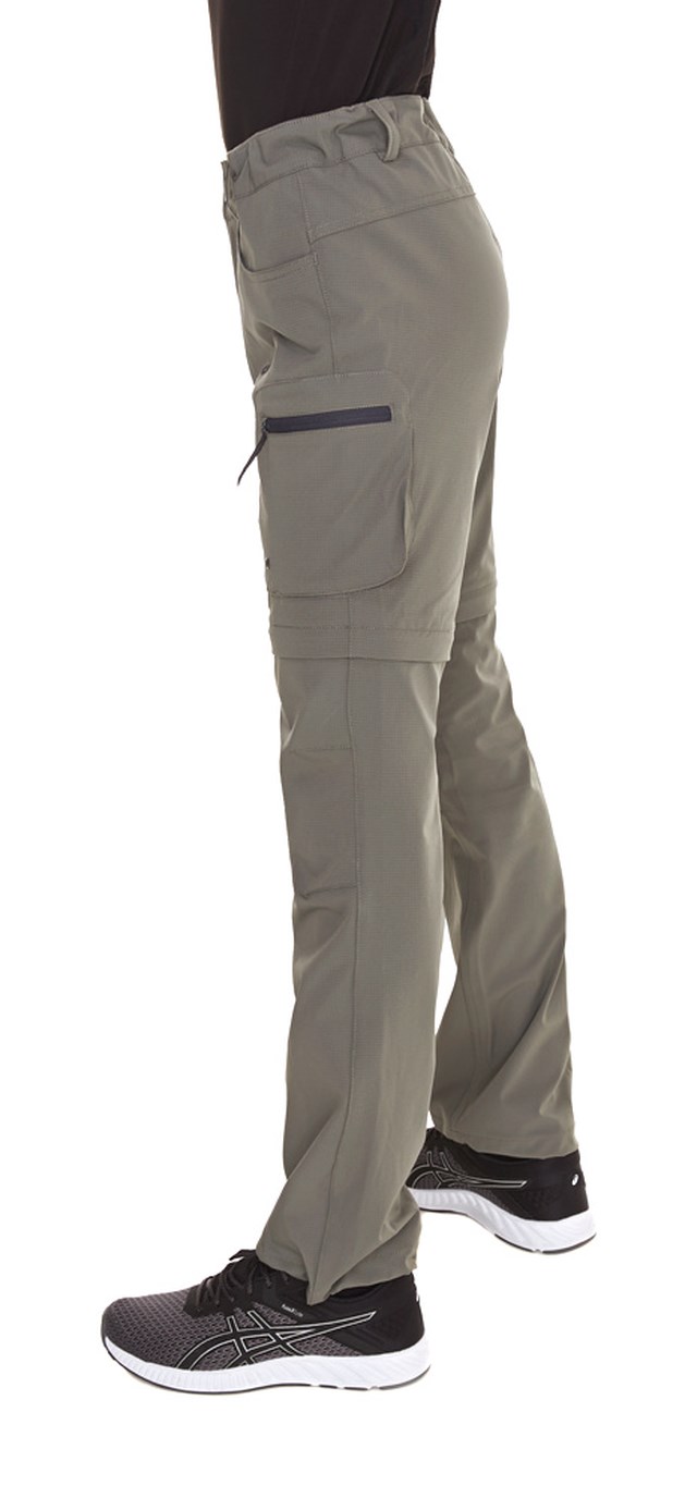 Lia zip-off bukse barn 8-14 Grey Barn - 1