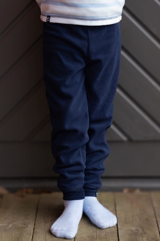 Virvle fleecebukse barn 1-7 Dress Blues - 1