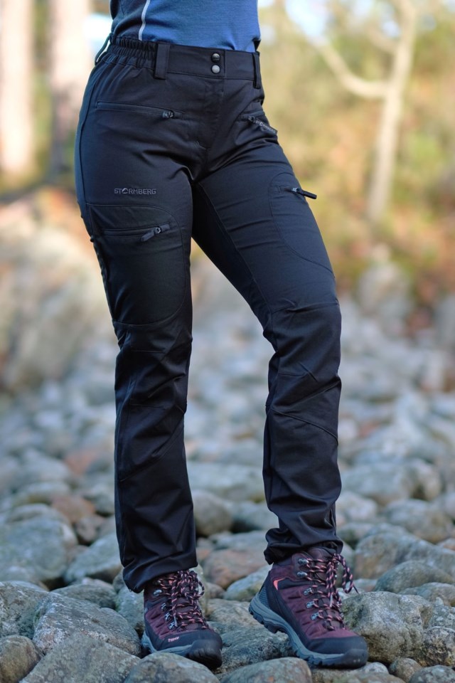 Vestmarka turbukse m/korte ben Black Dame - 1