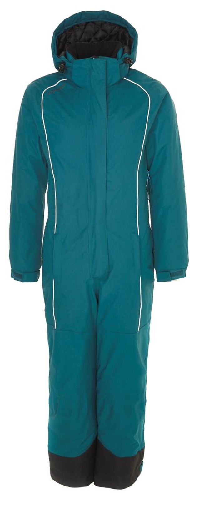 Ute vinterdress m/korte ben Deep Teal - 1