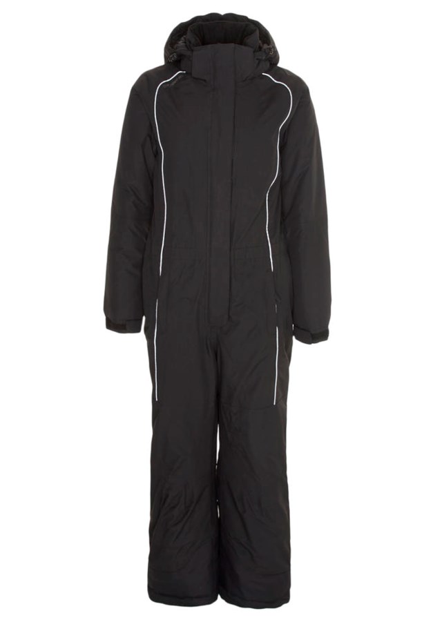 Ute vinterdress m/korte ben Jet Black - 1