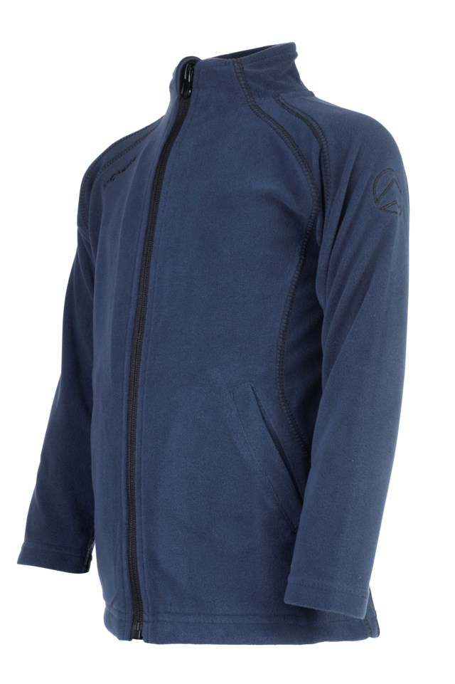 Vigør resirkulert fleecejakke barn 1-7 Dress Blues/Ebony - 1