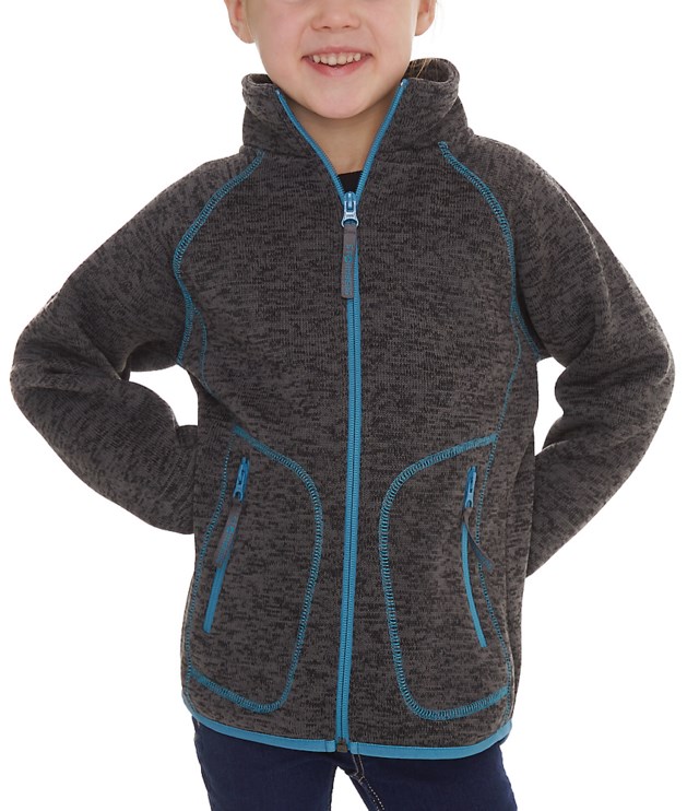 Pasvikdalen jakke barn 1-7 Castlerock/ Grey Melange - 1