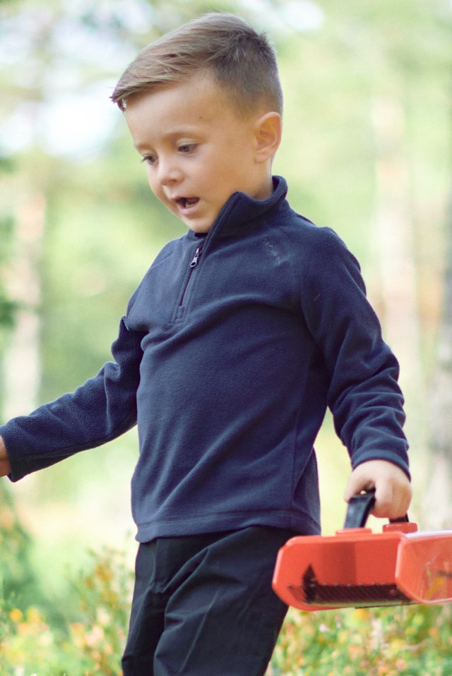 Sandøy fleecegenser barn 1-7 Blue Barn - 1