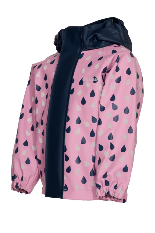 Stormflod regnjakke - testvinner barn 1-7 Lilas / Dress Blues - 1