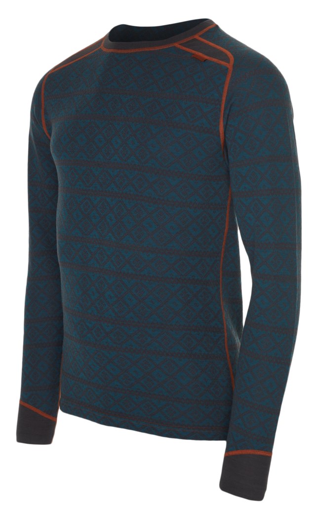 Rauland 2-lags ulltrøye Grey|Blue Herre - 1