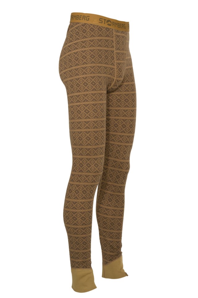 Rauland 2-lags ullongs Brown|Yellow Herre - 1