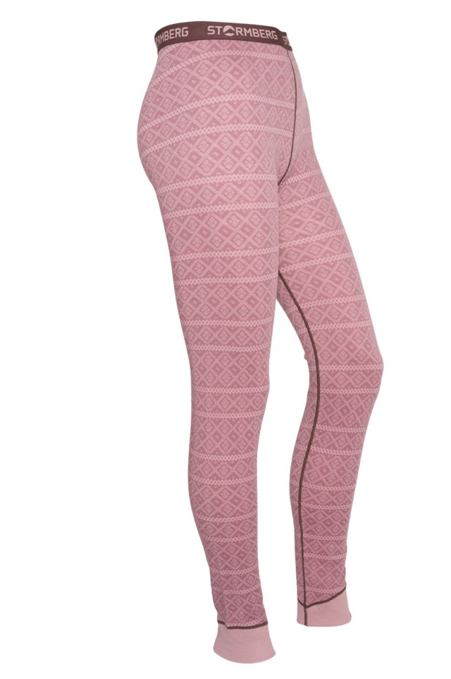 Rauland 2-lags ullongs Pink Dame - 1