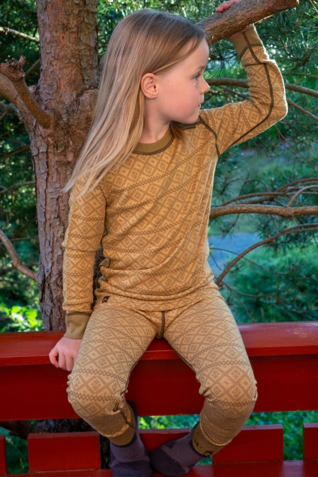 Rauland 2-lags ullongs barn 1-7 Yellow Barn - 1