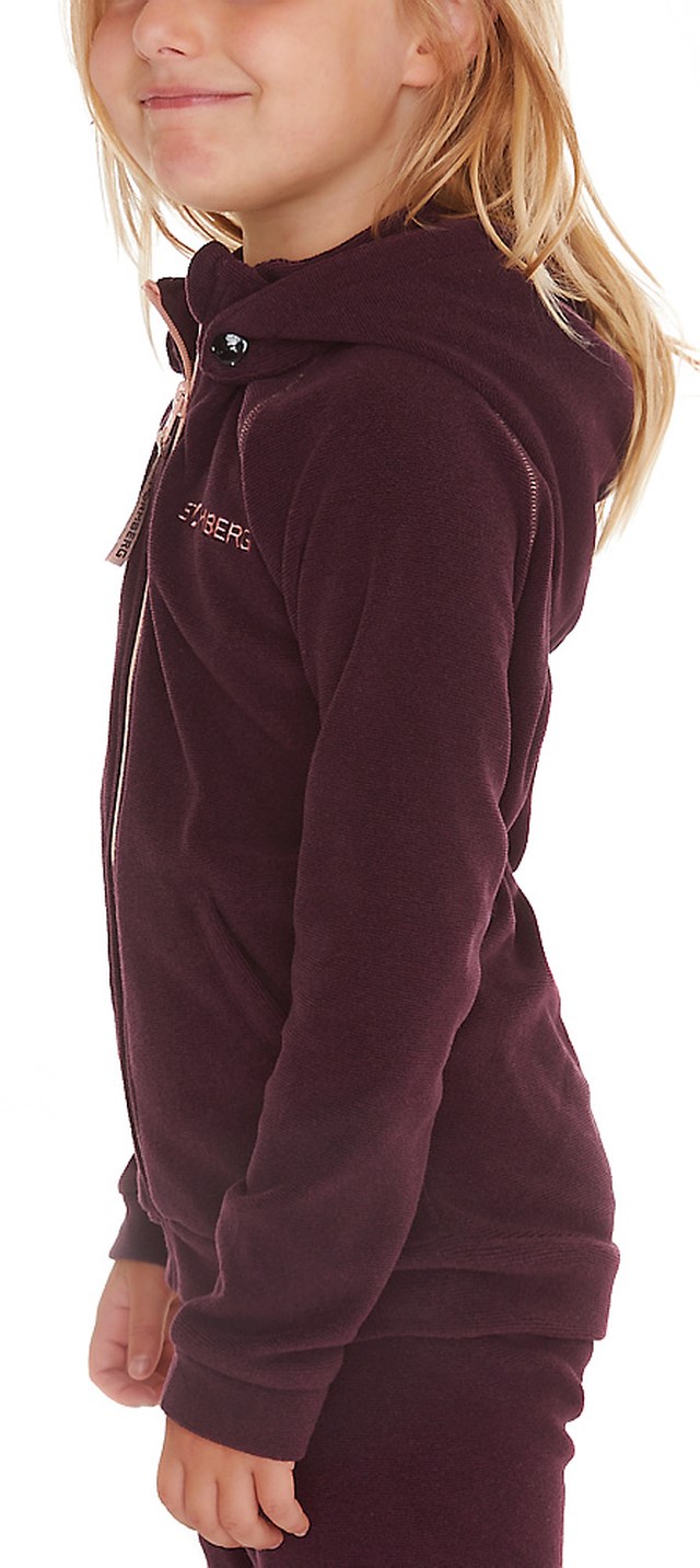 Kongle jakke barn 1-7 Italian Plum - 1