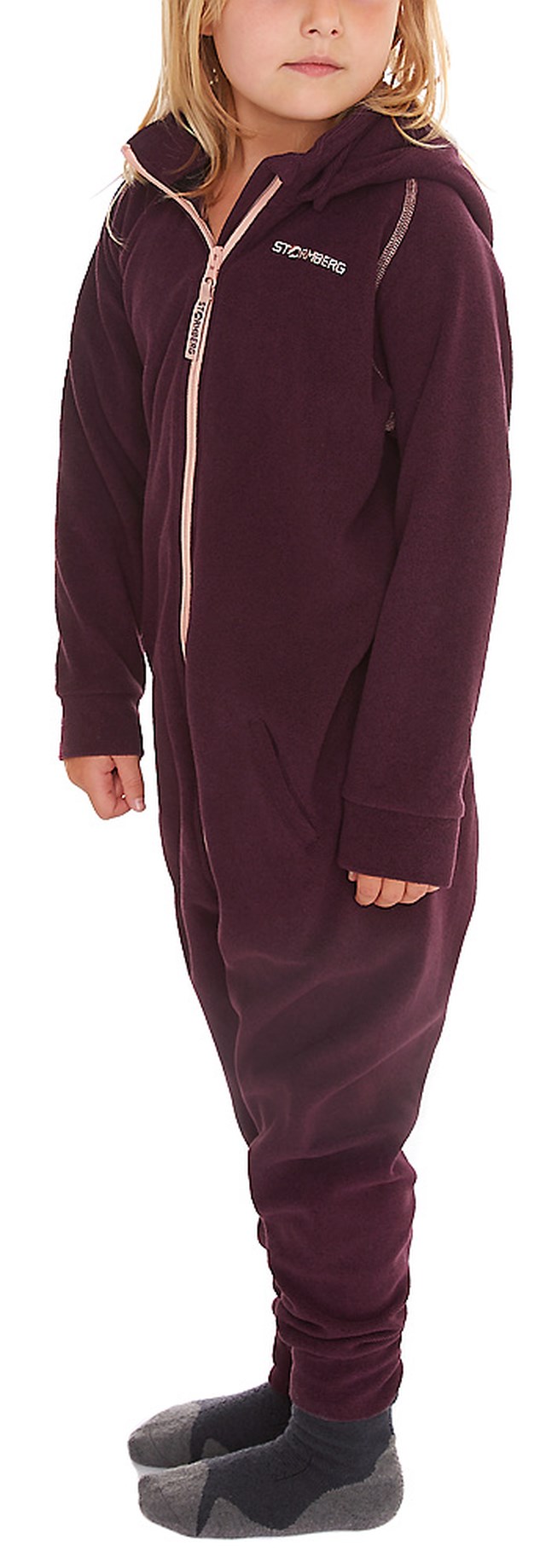 Kongle heldress barn 1-7 Italian Plum - 1