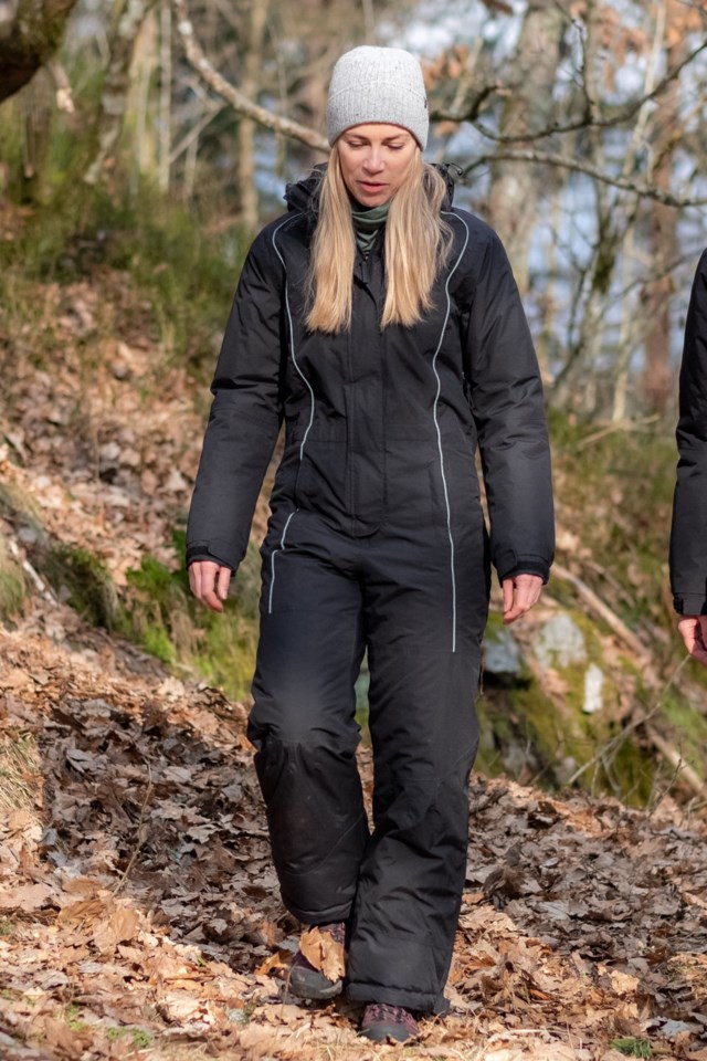 Ute vinterdress Black Dame - 1