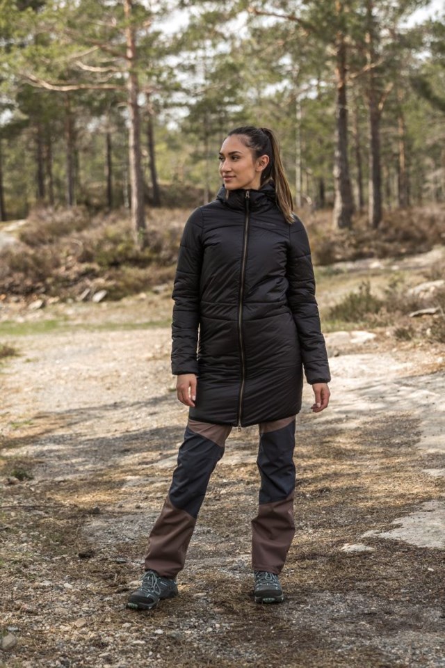 Nyborg vattert parkas Black Dame - 1