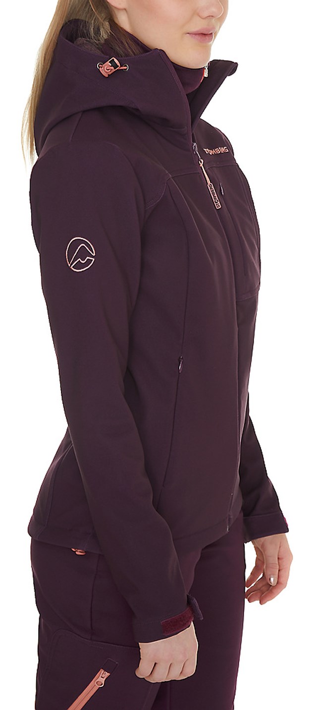 Bersfjellet softshelljakke Italian Plum - 1
