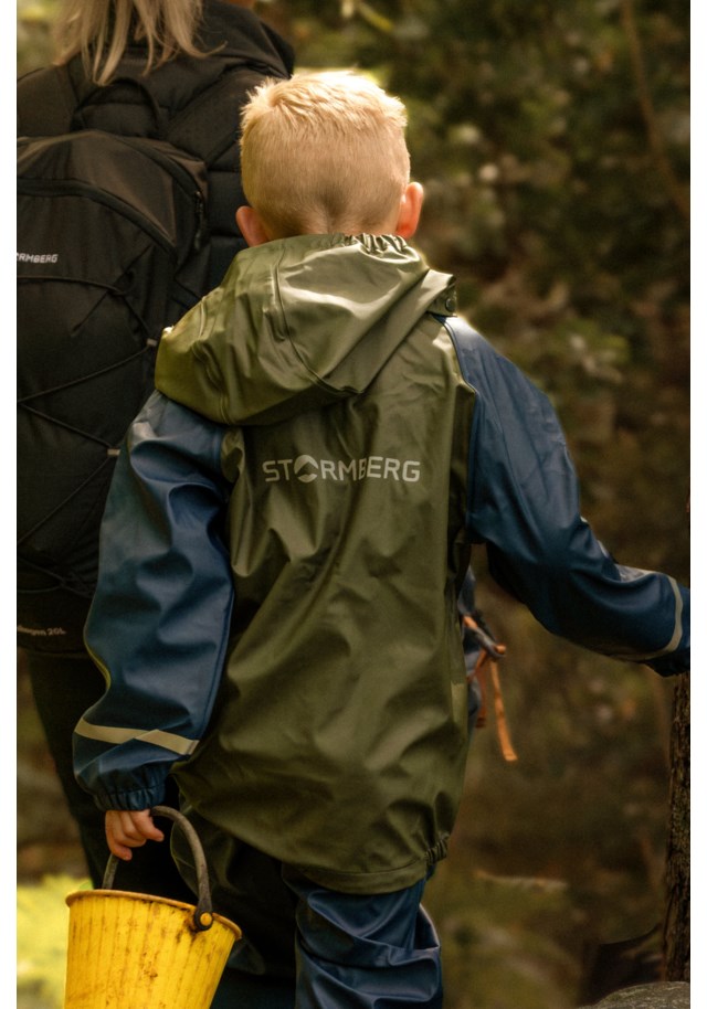 stormberg Tyssdal regnjakke barn 1-7