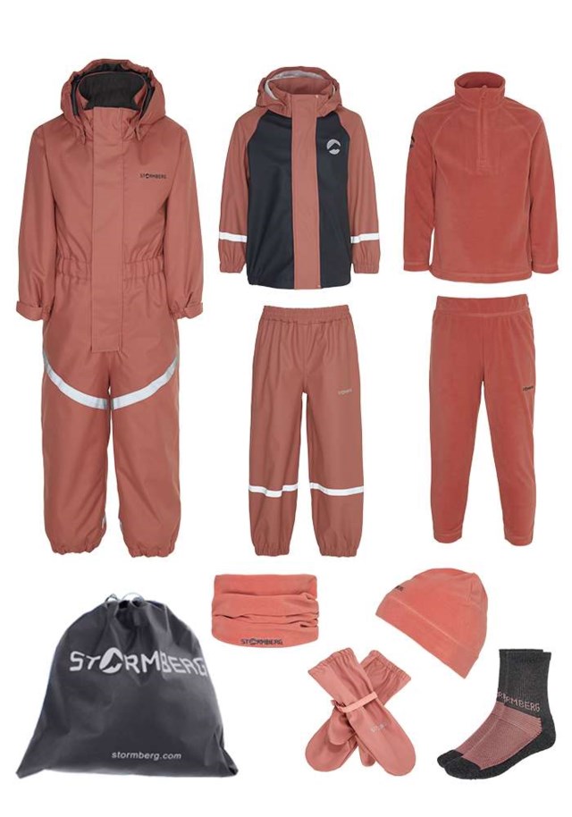 Tyssdal barnehagepakke barn 1-7, 10 deler Pink Barn - 1
