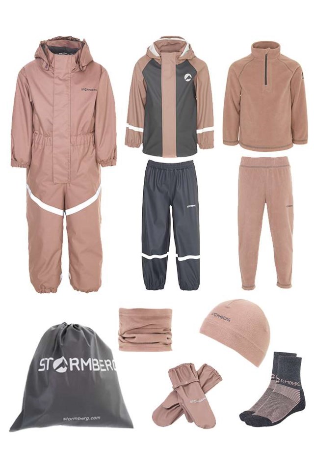 Tyssdal barnehagepakke barn 1-7, 10 deler Grey Barn - 1