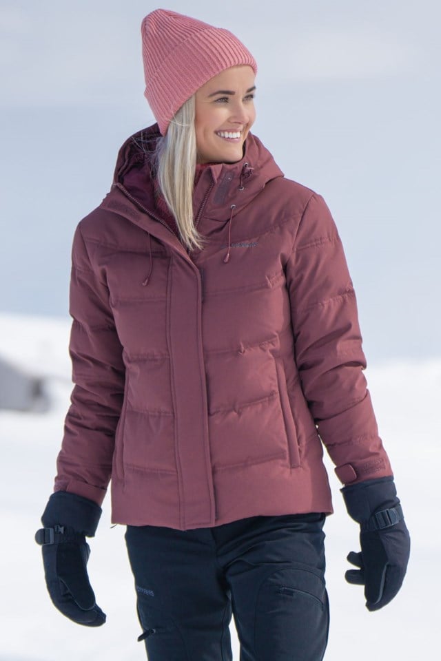Svalbard dunjakke Red Dame - 1