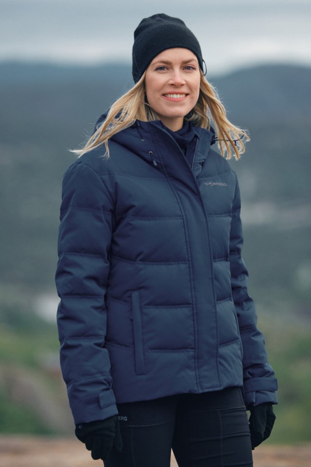 Svalbard dunjakke Blue Dame - 1