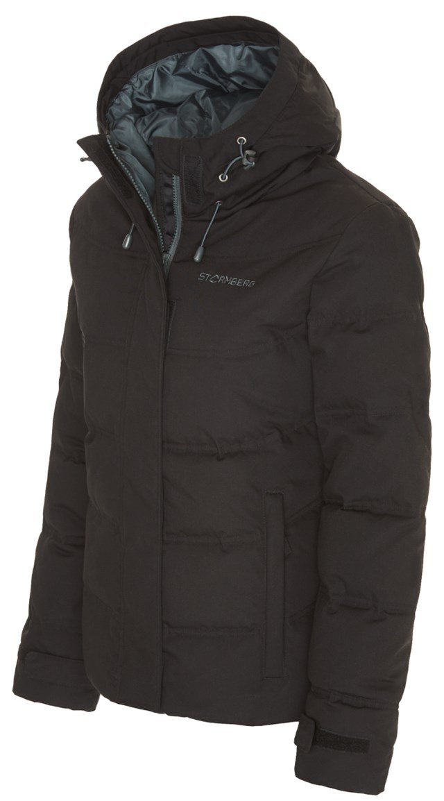 Svalbard dunjakke Jet Black - 1