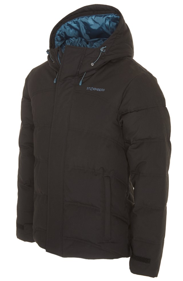 Svalbard dunjakke Jet Black - 1