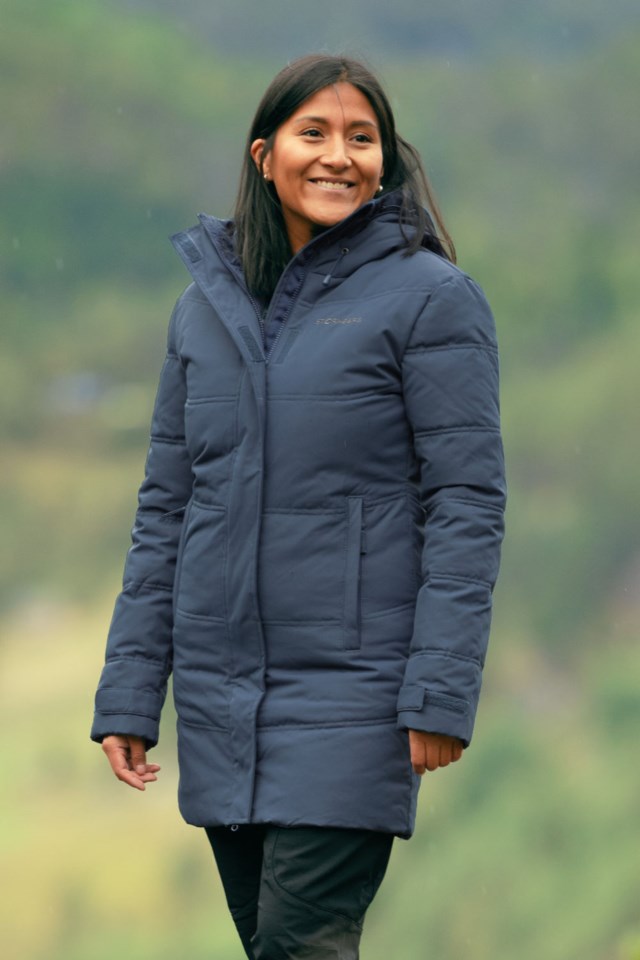 Svalbard dunparkas Insignia Blue - 1