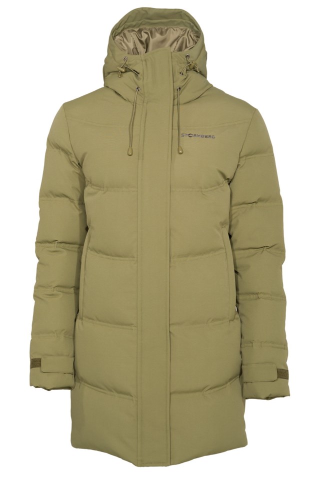 Svalbard dunparkas Martini Olive - 1