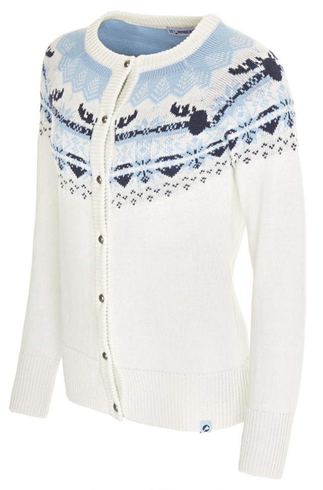 Hyttedalen ullgenser Star White - 1