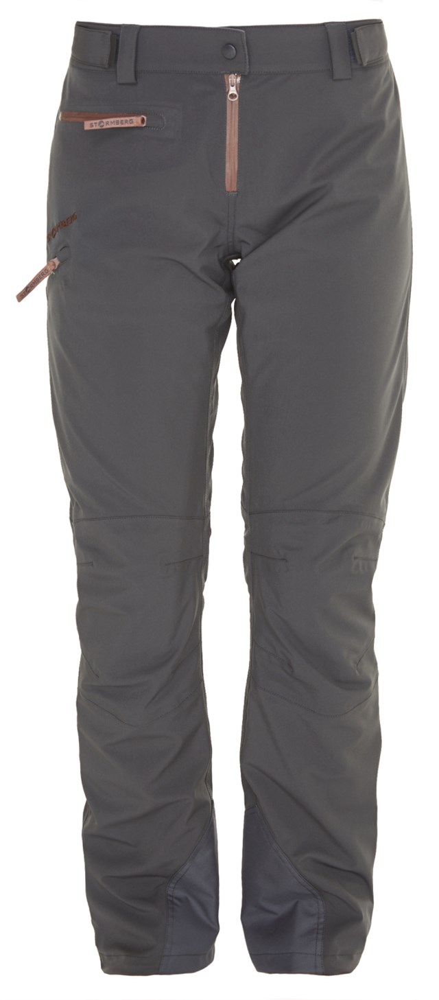 Farvatn fôret bukse dame m/ korte ben Black|Grey Dame - 1