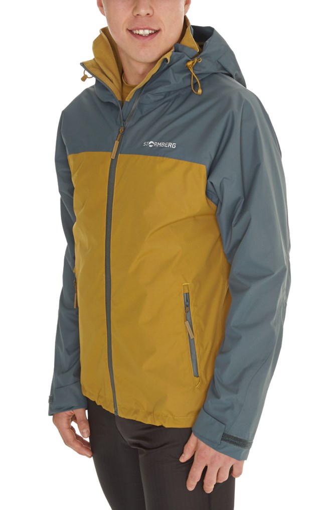 Holdalen lettvektsjakke Balsam Green/ Ecru Olive - 1
