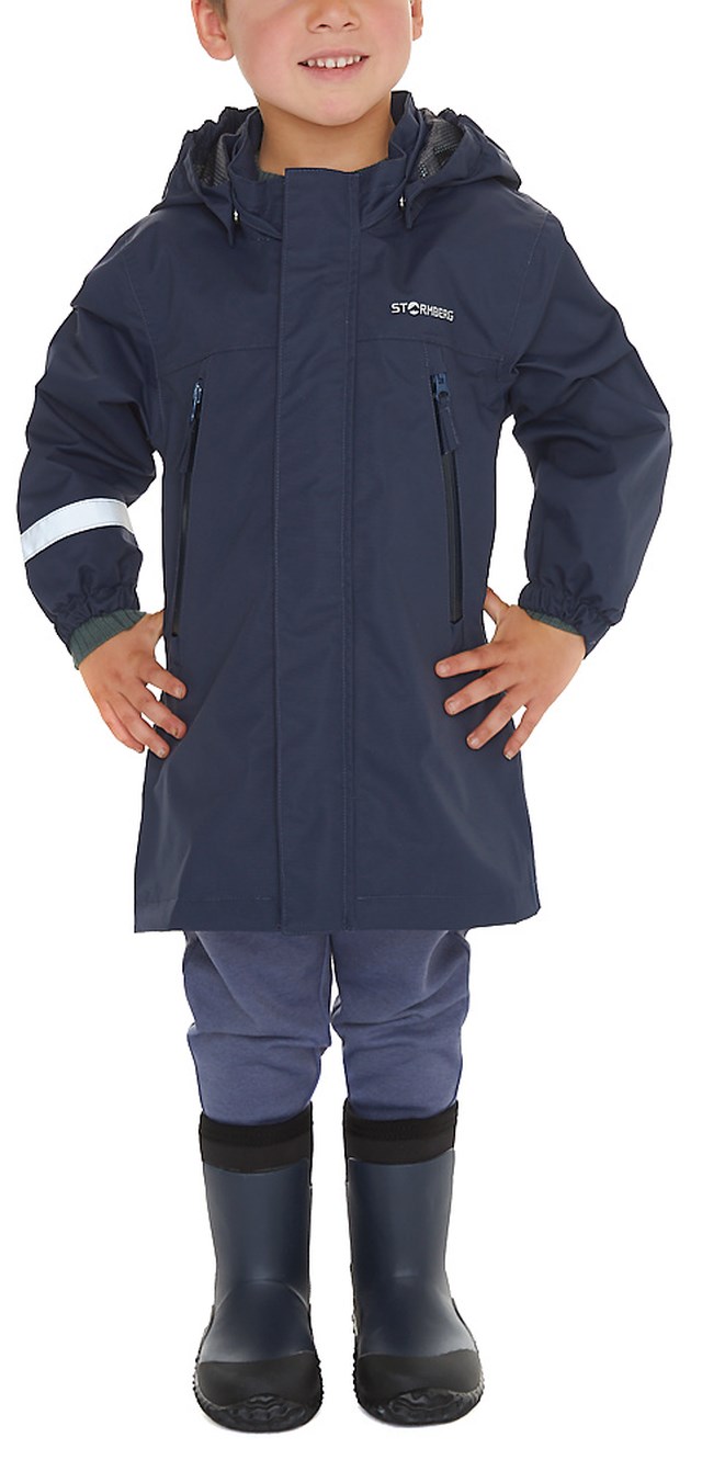 Storenos vanntett parkas barn 1-7 Dress Blues - 1