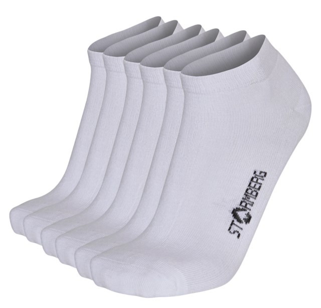 Kvam bambus ankelsokk 3-pack White Unisex - 1