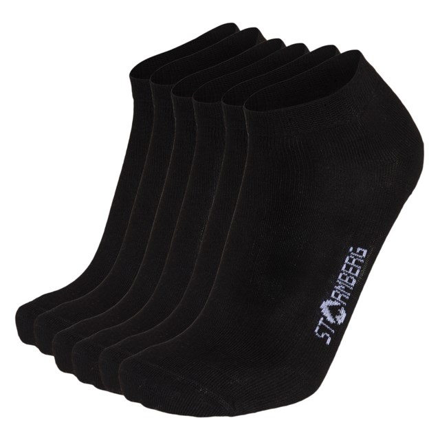 Kvam bambus ankelsokk 3-pack Black Unisex - 1