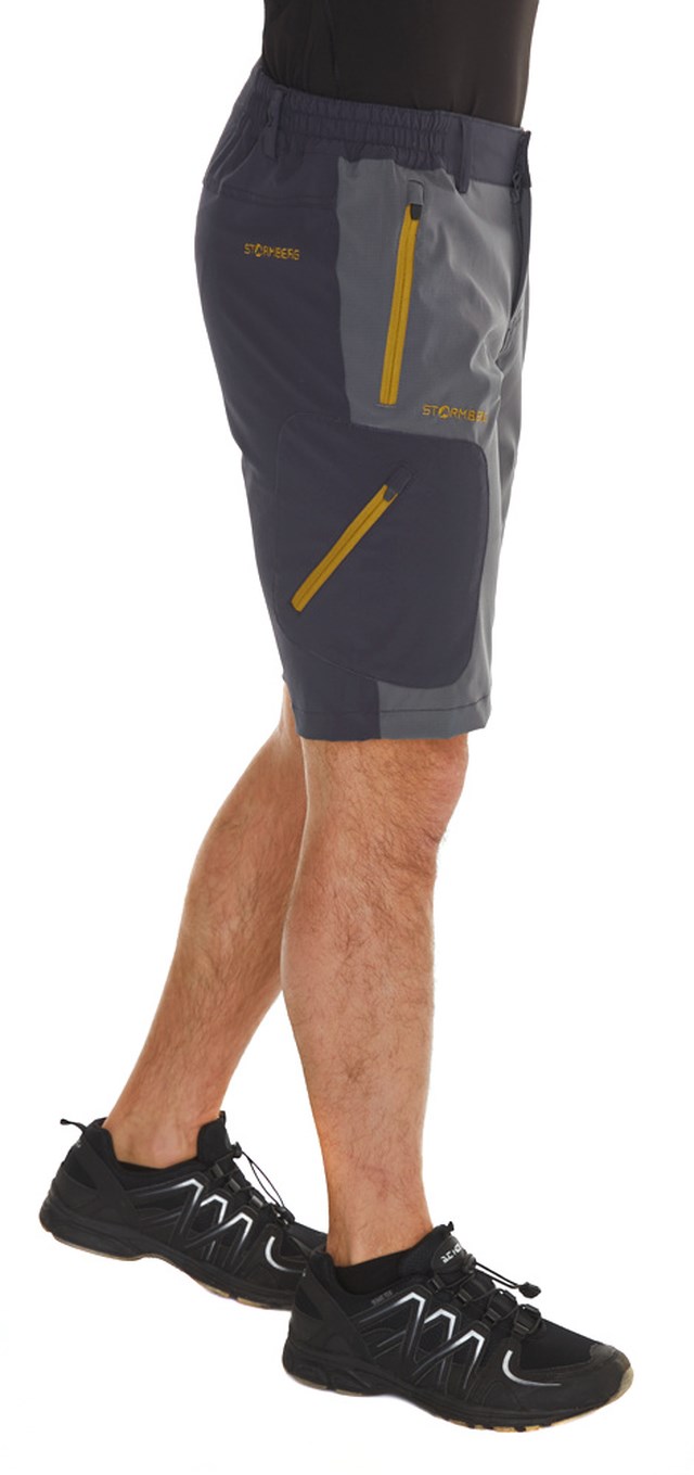 Liabekk stretchshorts Ebony Grey/ Castle Rock - 1