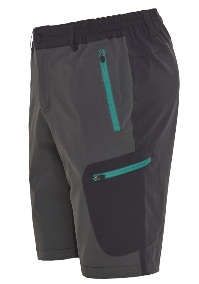 Liabekk stretchshorts Ebony/ Castlerock/ Green Blue Slate - 1