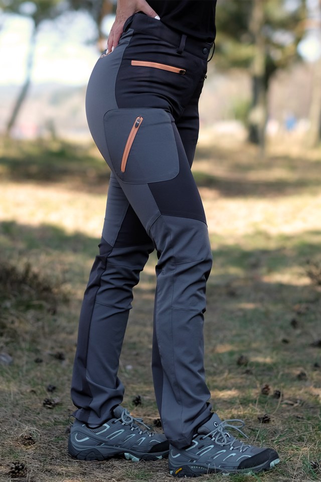 Vestbekk turbukse Grey|Pink Dame - 1