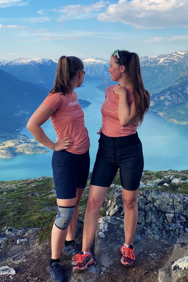 Brokefjell turshorts Black|Grey Dame - 1