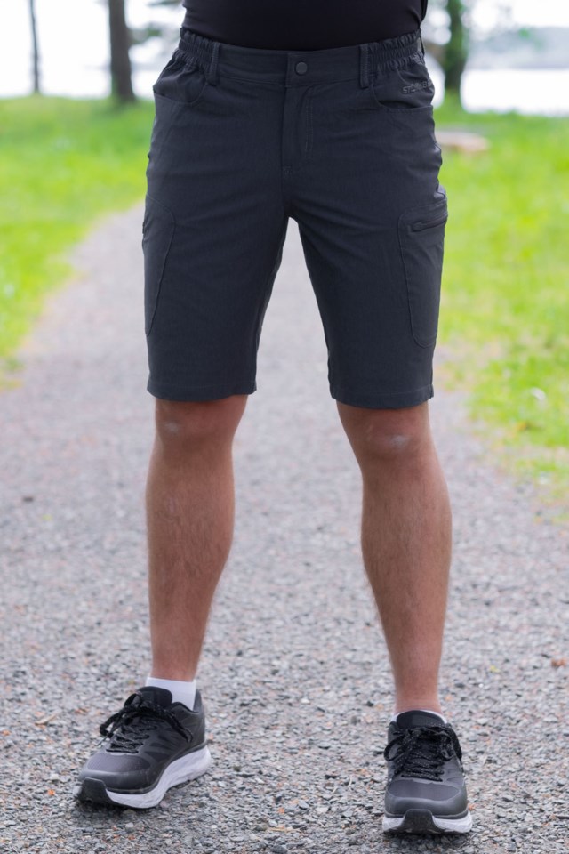 Brokefjell turshorts Ebony Grey/Black - 1